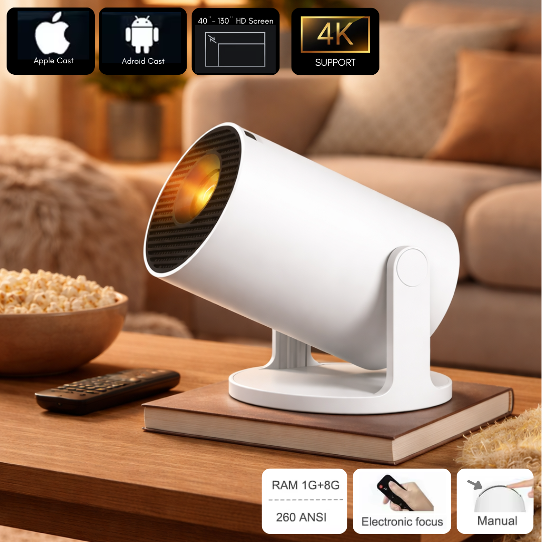 Smart 4K HD Projector