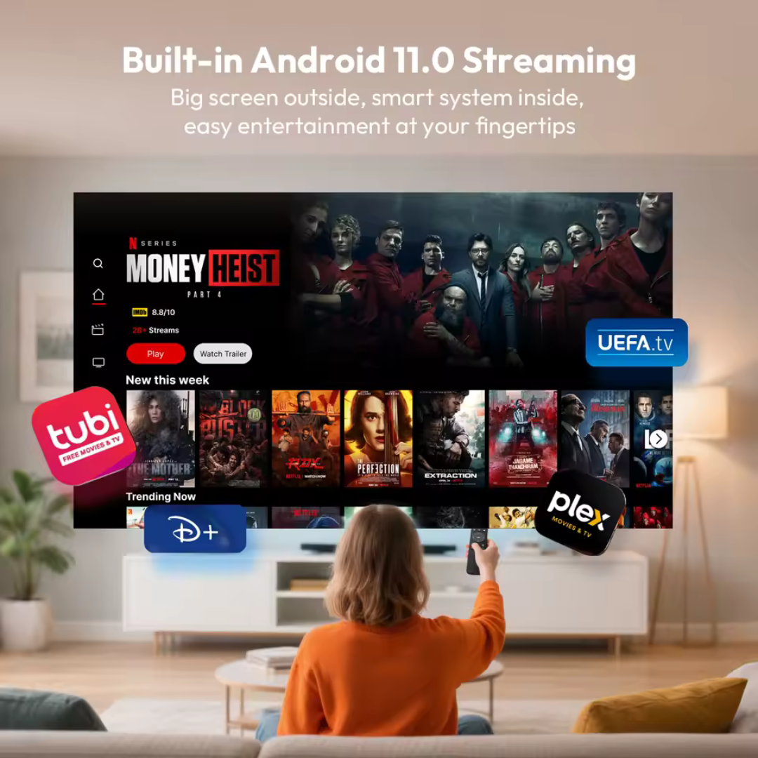 Smart 4K HD Projector